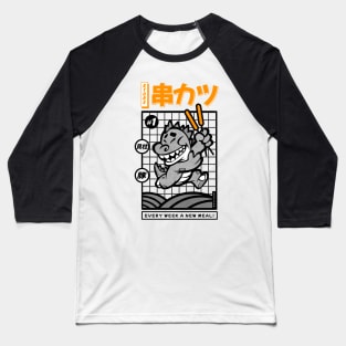 Kaiju Kushikatsu Baseball T-Shirt